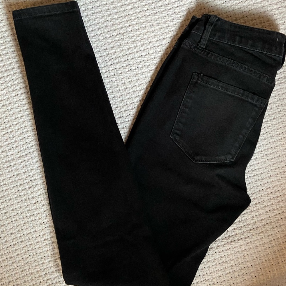 Black Rachel Zoe skinny jeans high rise